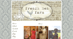 Desktop Screenshot of frenchhenfarm.com