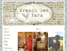 Tablet Screenshot of frenchhenfarm.com